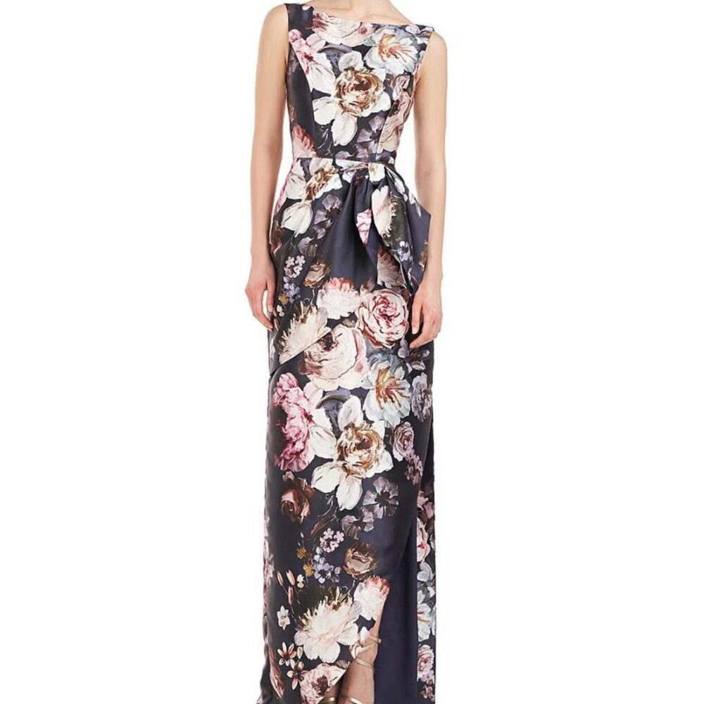 Kay Unger Raine Column Dress